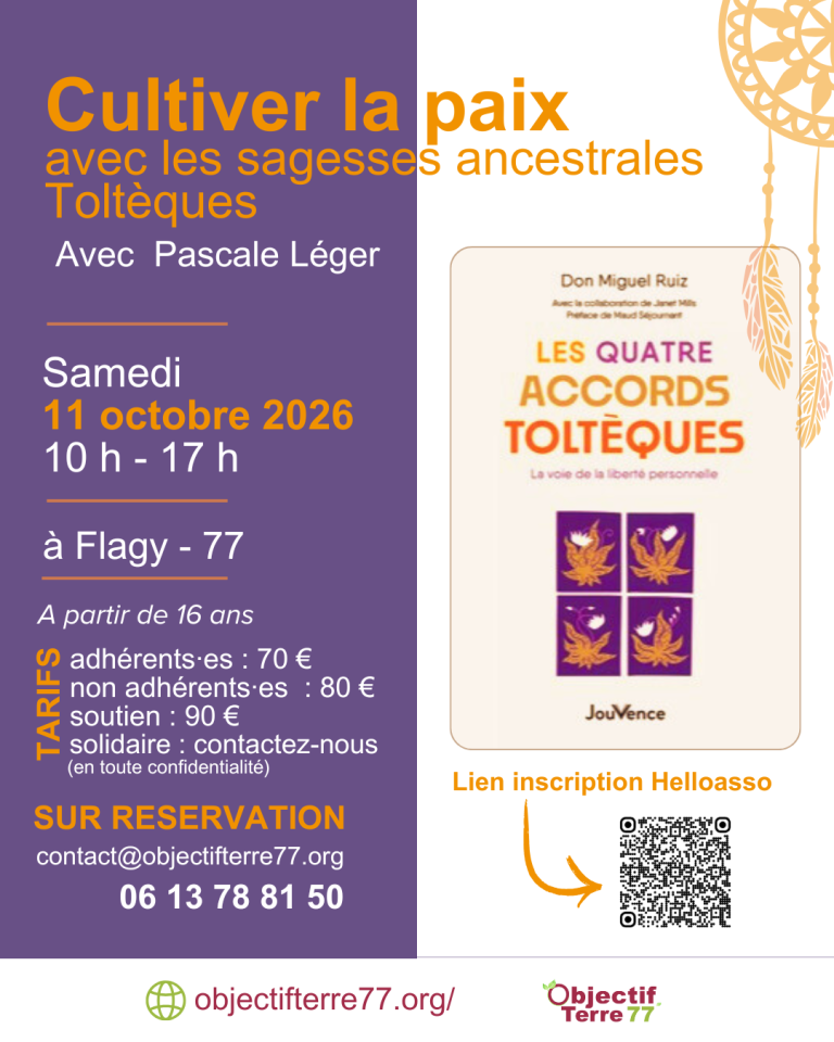 Cultivez la paix avec les sagesses ancestrales Toltèques